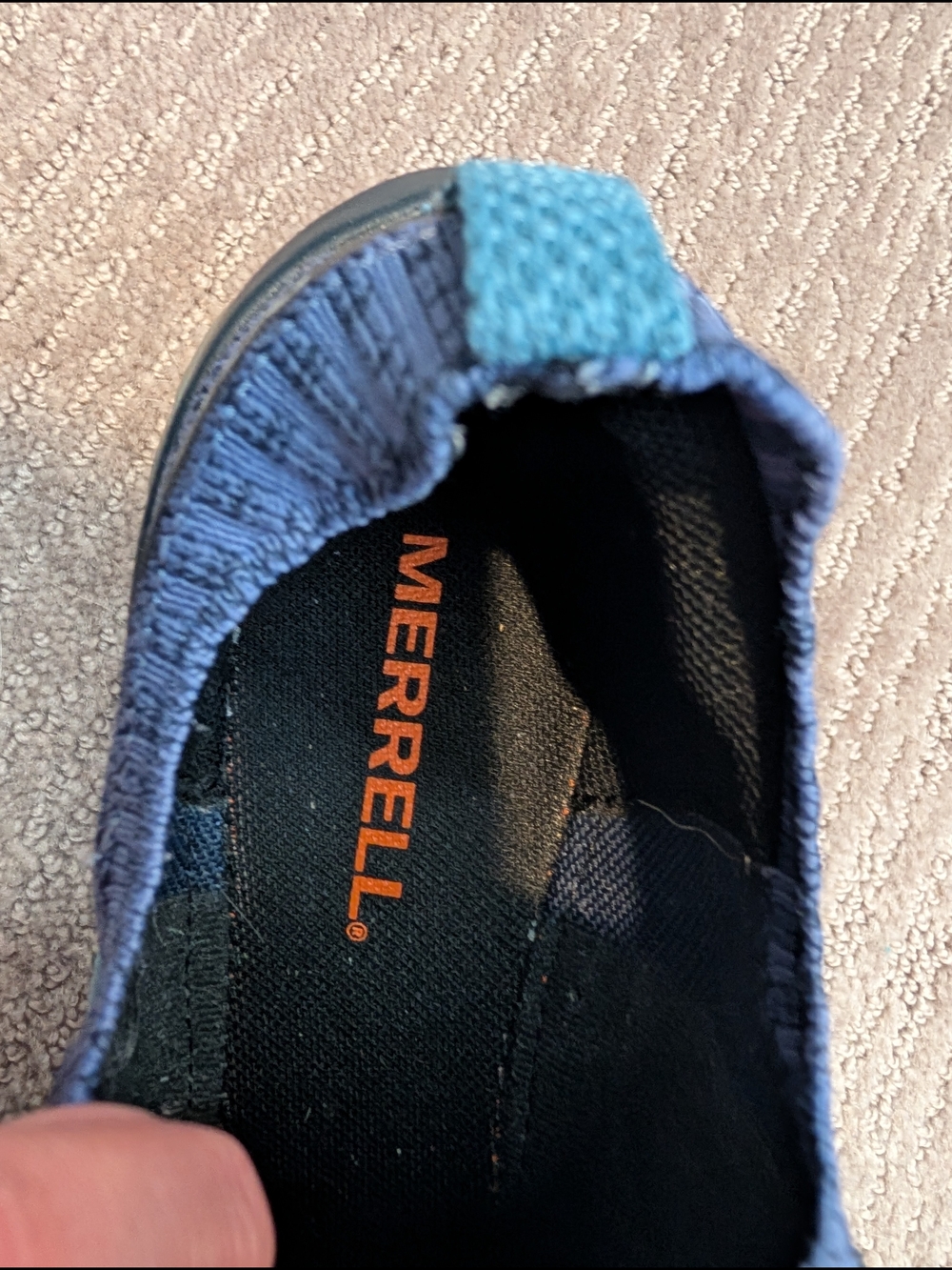 Merrell Mag-9 Women's Velvet Purple Trail Shoes - Picture 8 of 9